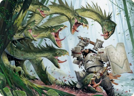 Lair of the Hydra Art Card [Dungeons & Dragons: Adventures in the Forgotten Realms Art Series] - Card Brawlers