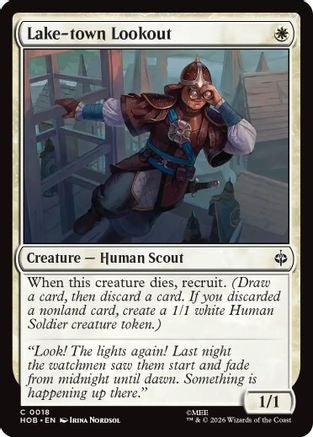 Lake-town Lookout (HOB-018) - The Hobbit - Card Brawlers
