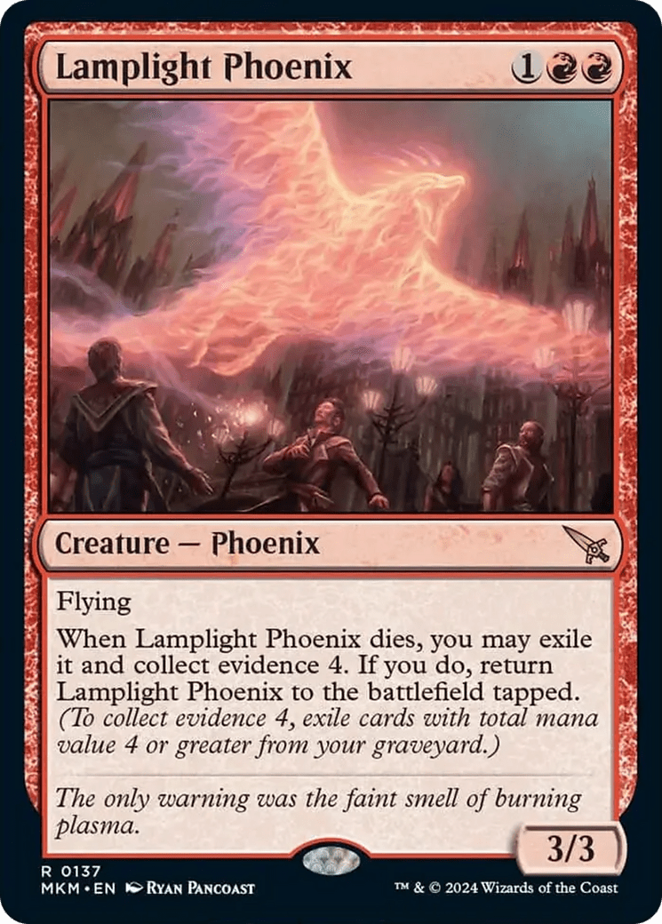 Lamplight Phoenix [Murders at Karlov Manor] - Card Brawlers
