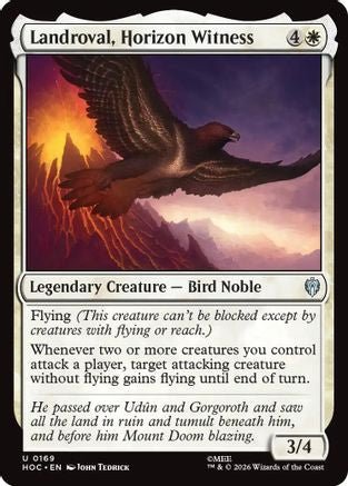 Landroval, Horizon Witness (HOC-169) - The Hobbit: Eternal-Legal - Card Brawlers