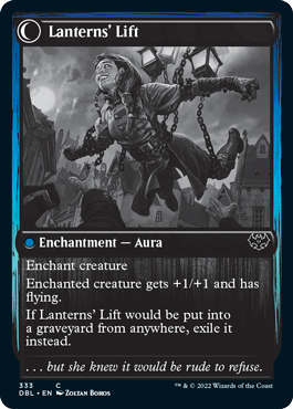 Lantern Bearer // Lanterns' Lift [Innistrad: Double Feature] - Card Brawlers