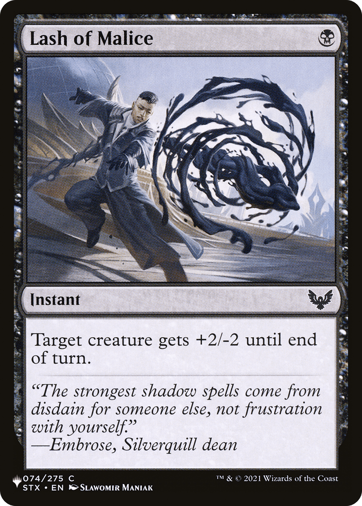 Lash of Malice [The List] - Card Brawlers