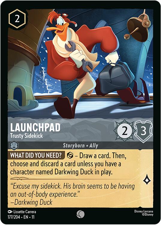 Launchpad - Trusty Sidekick (177/204) [Winterspell] - Card Brawlers
