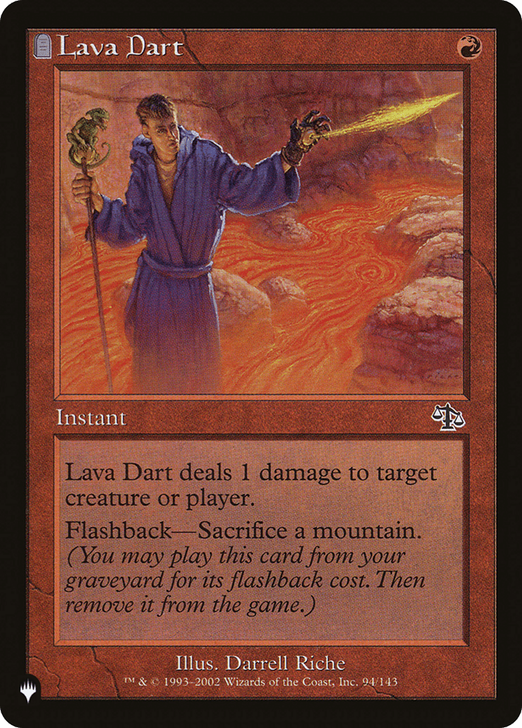 Lava Dart [The List] - Card Brawlers