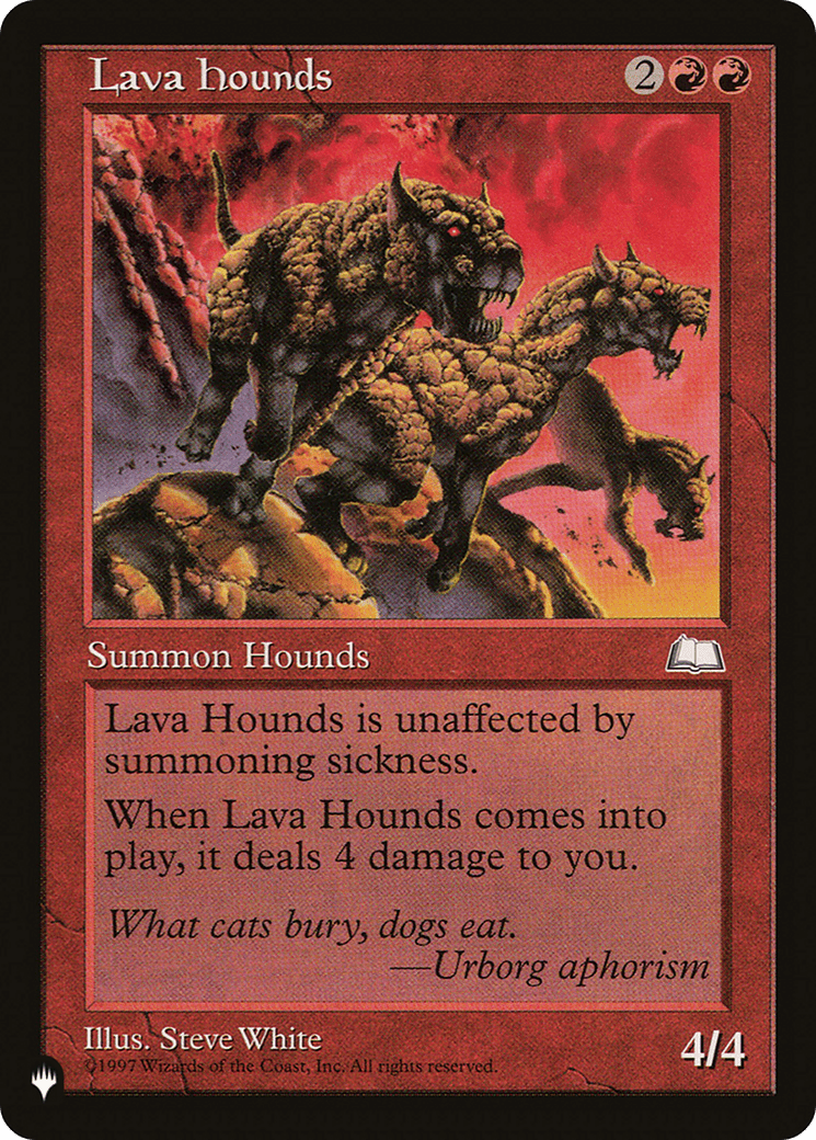 Lava Hounds [The List] - Card Brawlers