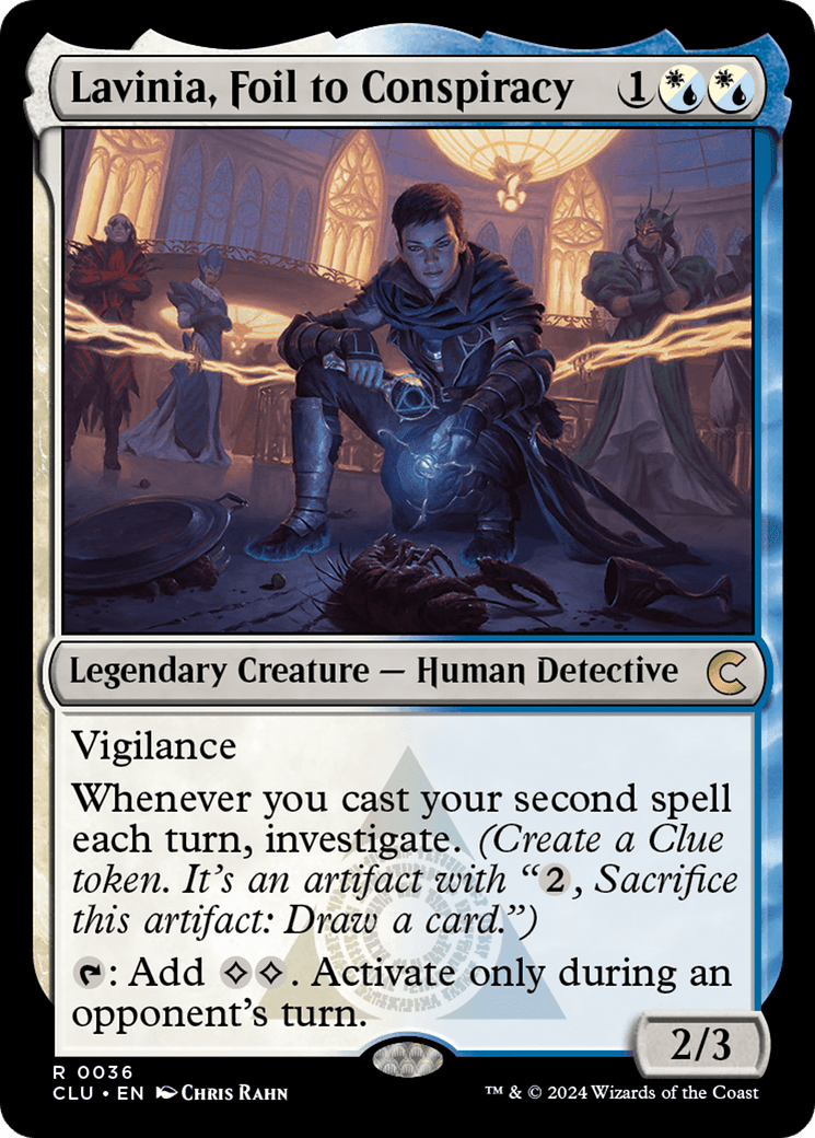 Lavinia, Foil to Conspiracy [Ravnica: Clue Edition] - Card Brawlers