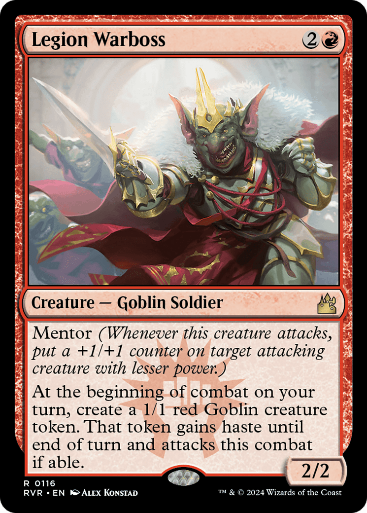 Legion Warboss [Ravnica Remastered] - Card Brawlers