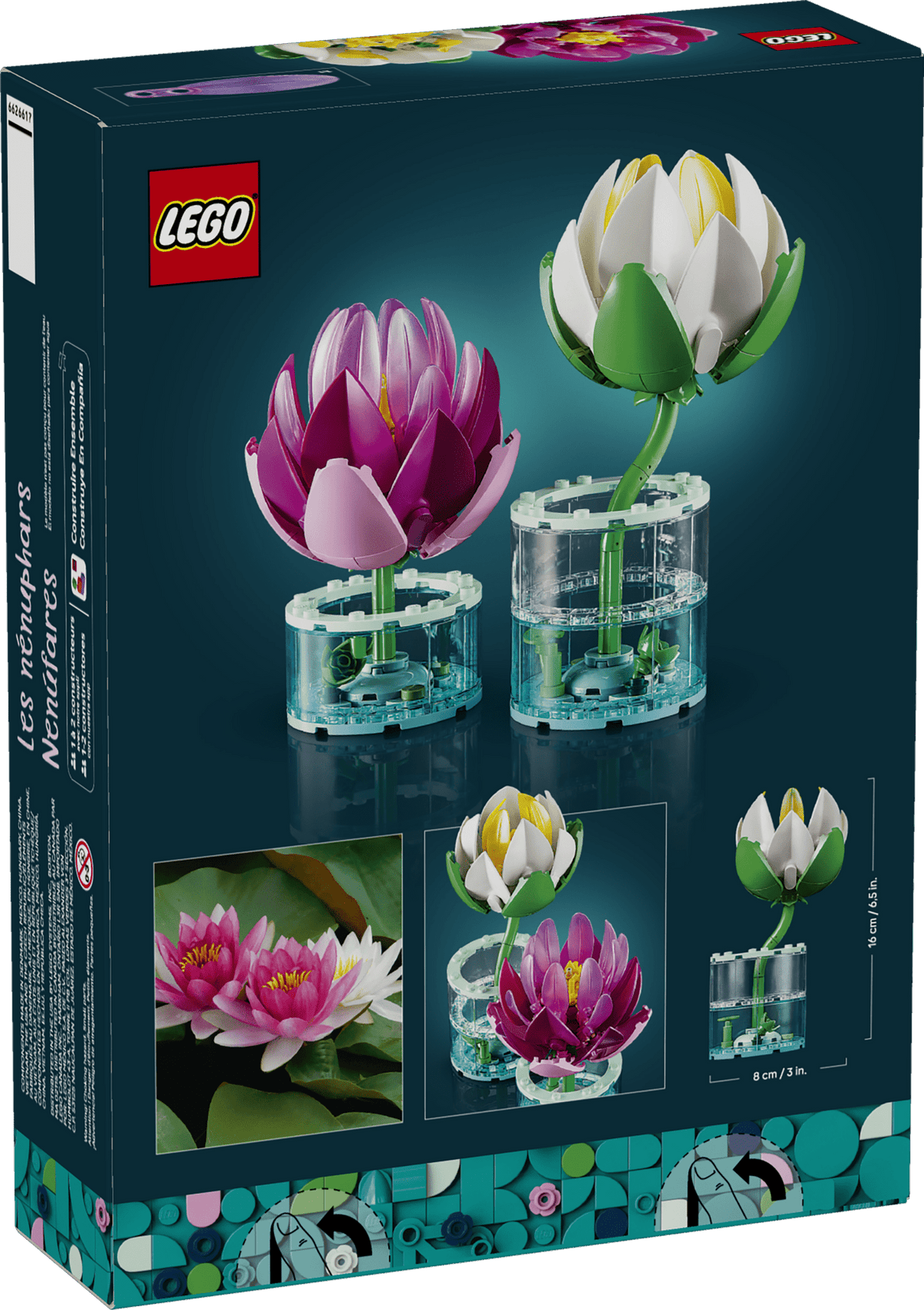 LEGO - Botanicals - Water Lilies - Building Kit - 11511 - Card Brawlers