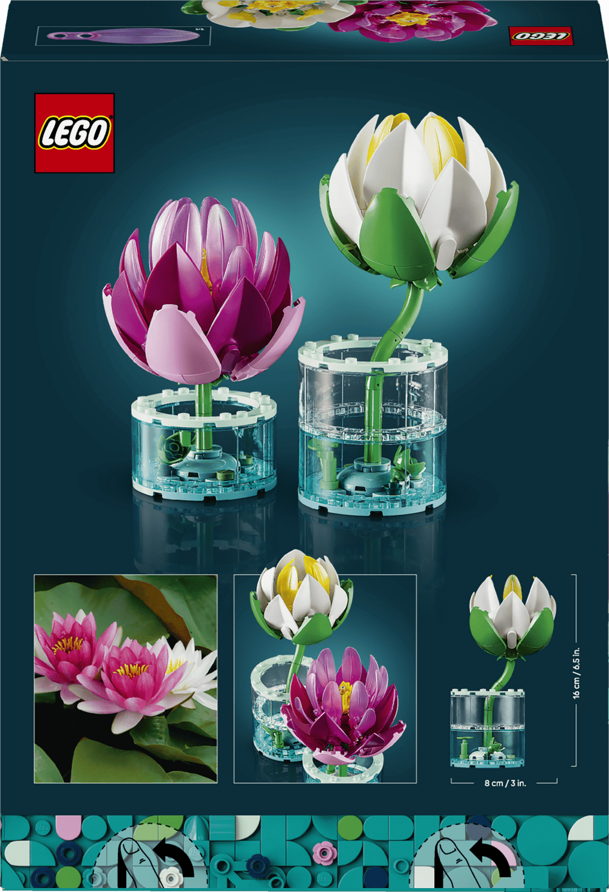 LEGO - Botanicals - Water Lilies - Building Kit - 11511 - Card Brawlers