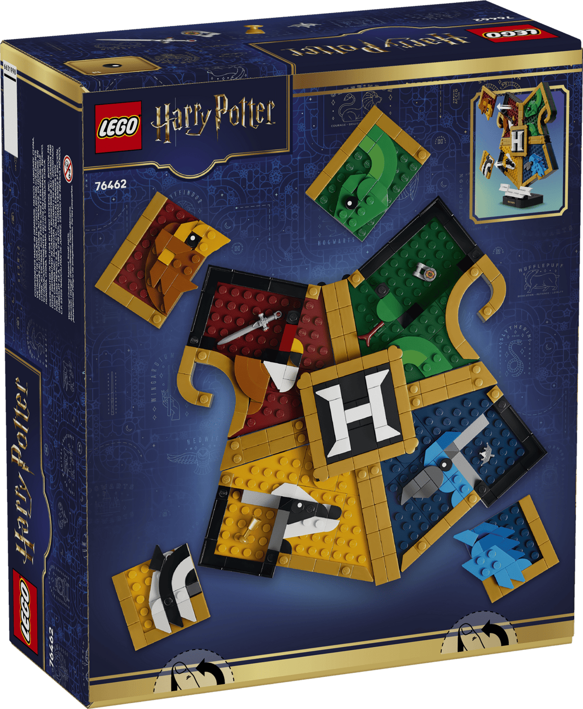 LEGO - Harry Potter - Hogwarts™ House Crest - Building Kit - 76462 - Card Brawlers