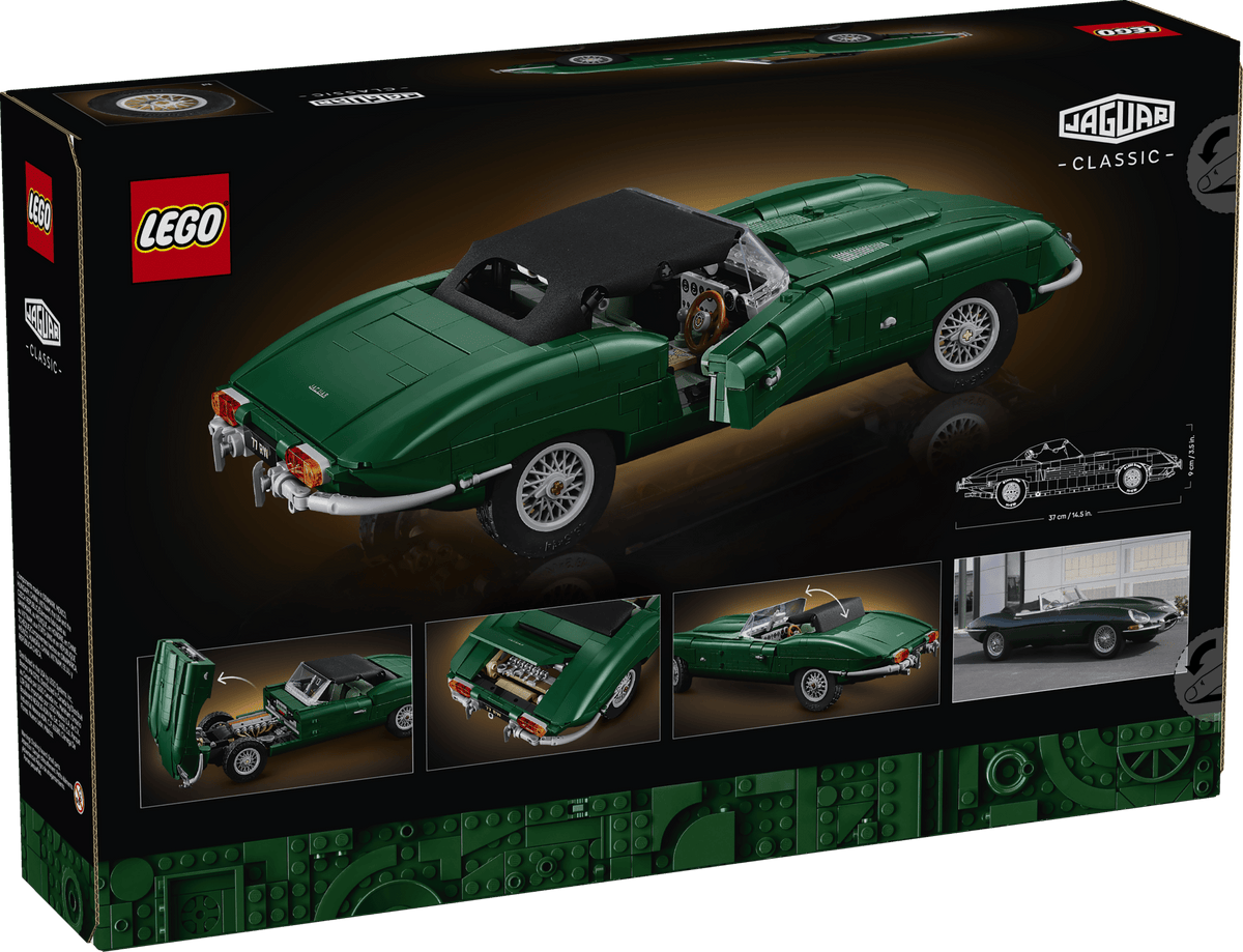 LEGO - Icons - Jaguar E-Type - Building Kit - 11381 - Card Brawlers