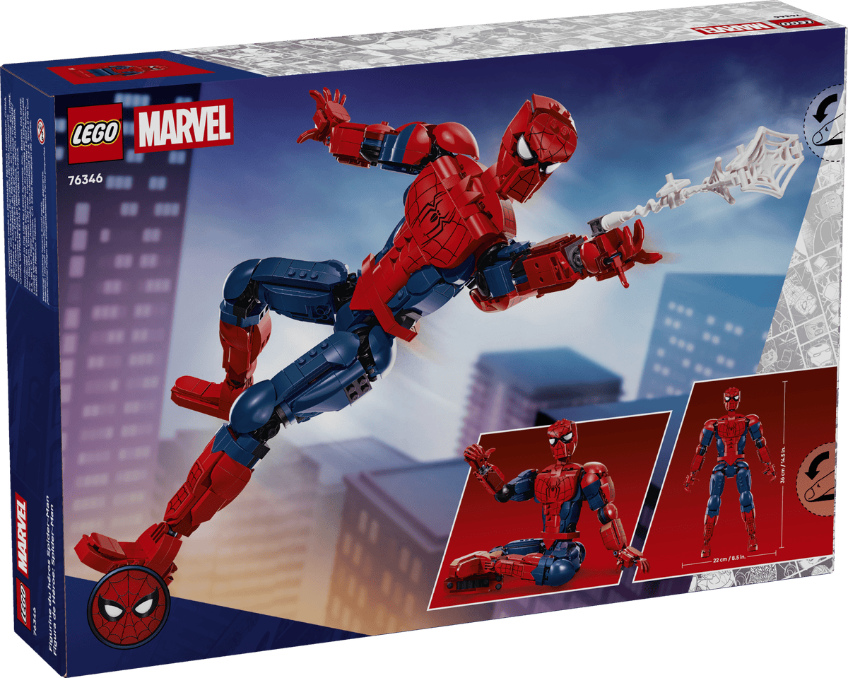 LEGO - Marvel - Spider-Man Hero Figure - Building Kit - 76346 - Card Brawlers