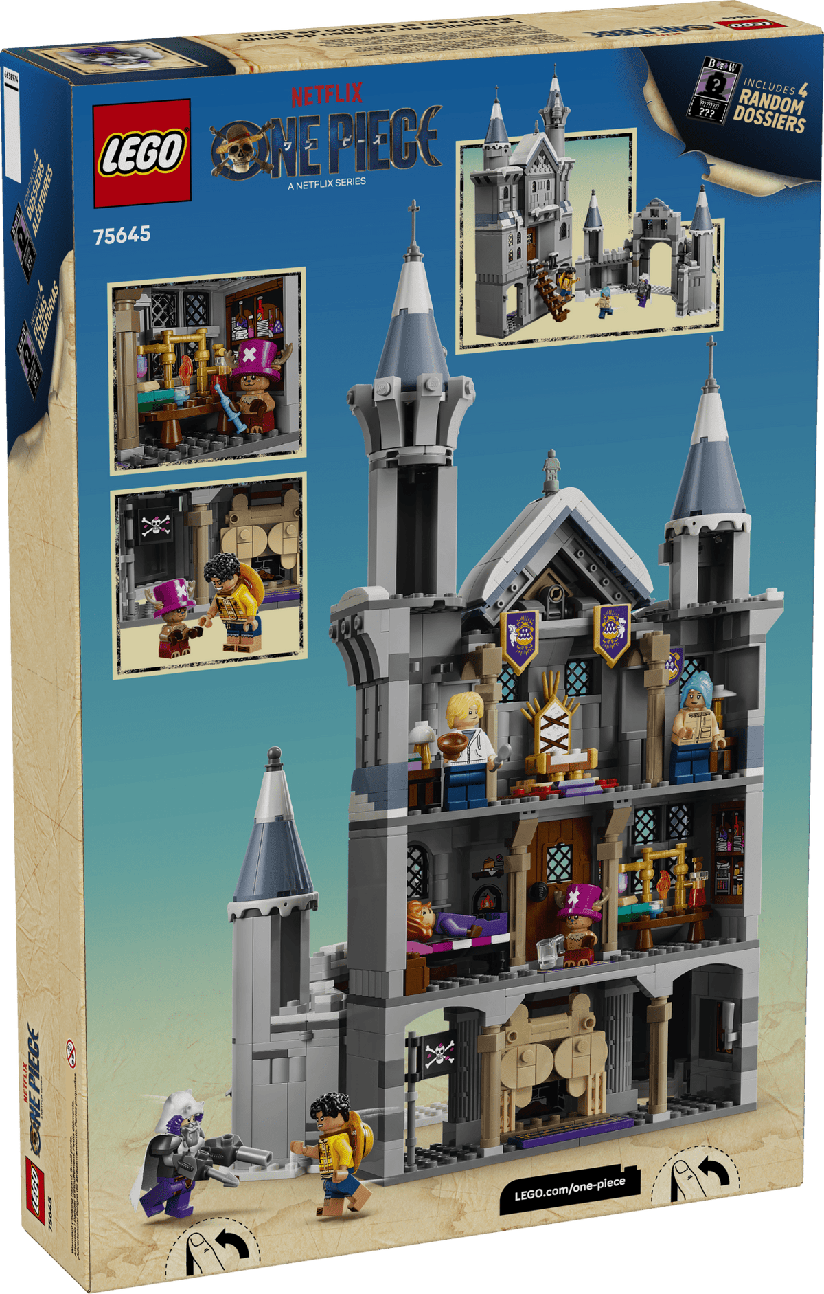 LEGO - ONE PIECE - Battle at Drum Castle - Building Kit - 75645 - Card Brawlers