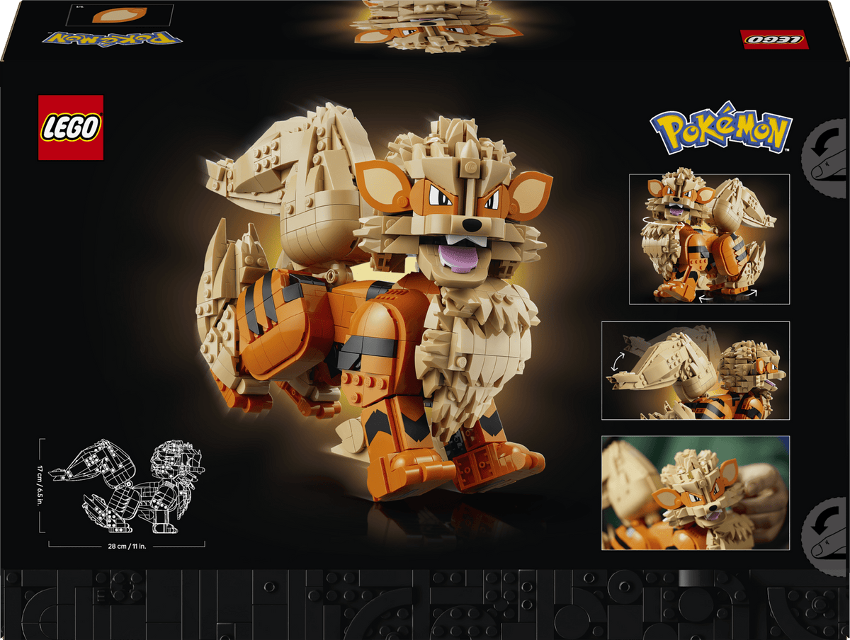 LEGO - Pokémon - Arcanine - Building Kit - 72160 - Card Brawlers