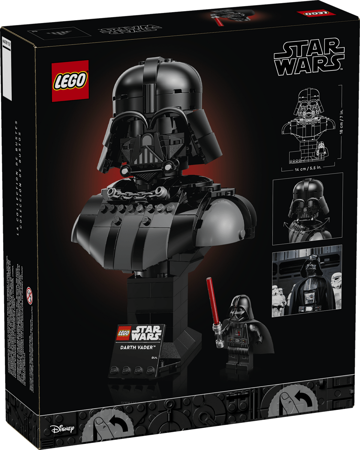 LEGO - Star Wars - Darth Vader™ Bust - Building Kit - 75439 - Card Brawlers