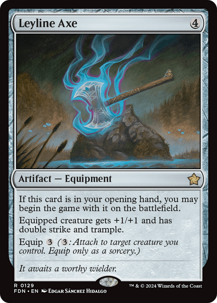 Leyline Axe [Foundations] - Card Brawlers