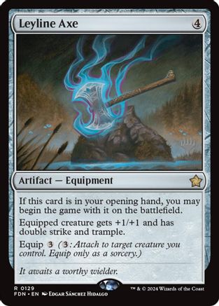 Leyline Axe (PPECL-129) - Promo Pack: Lorwyn Eclipsed - Card Brawlers