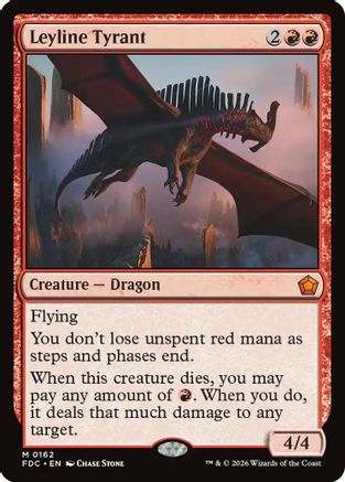 Leyline Tyrant (FDC-162) - Commander: Foundations - Card Brawlers