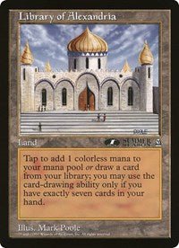 Library of Alexandria (Oversized) [Oversize Cards] - Card Brawlers