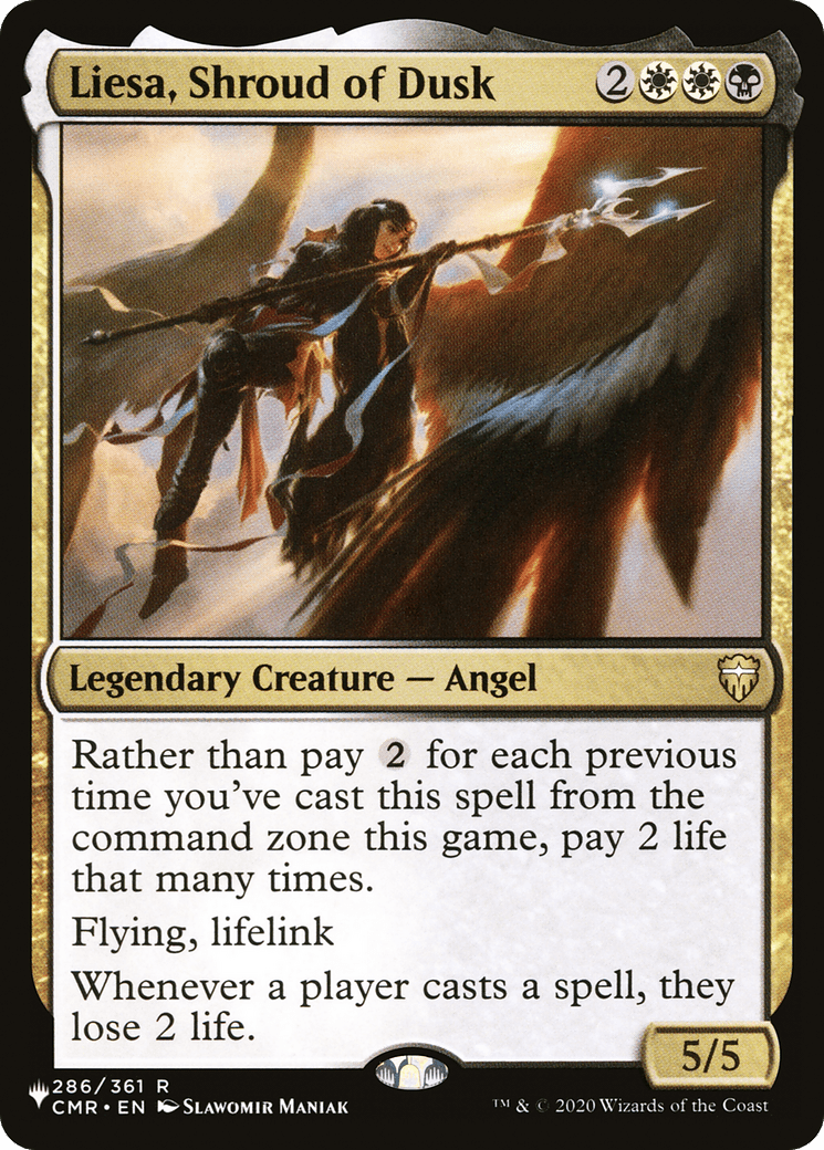 Liesa, Shroud of Dusk [The List] - Card Brawlers