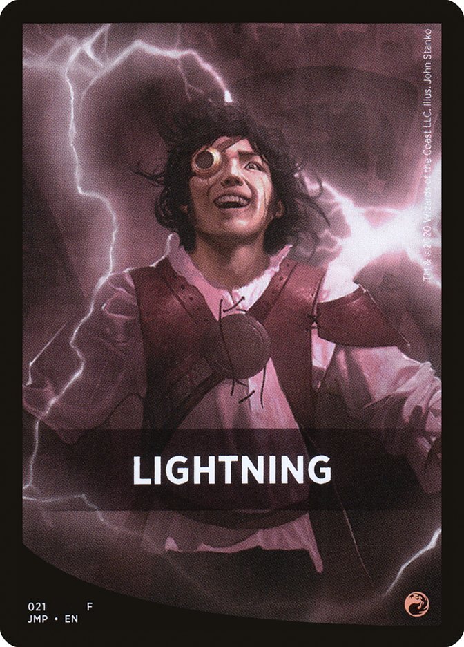 Lightning Theme Card [Jumpstart Front Cards] - Card Brawlers
