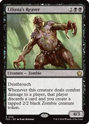 Liliana's Reaver (FDC-110) - Commander: Foundations - Card Brawlers