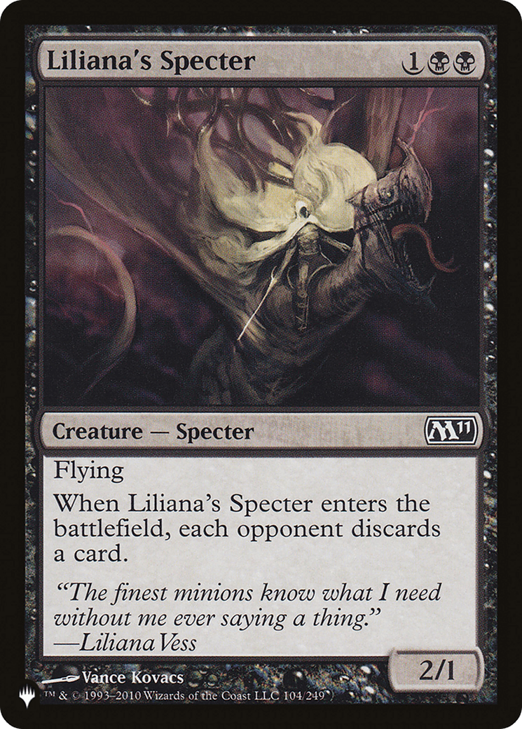 Liliana's Specter [The List] - Card Brawlers