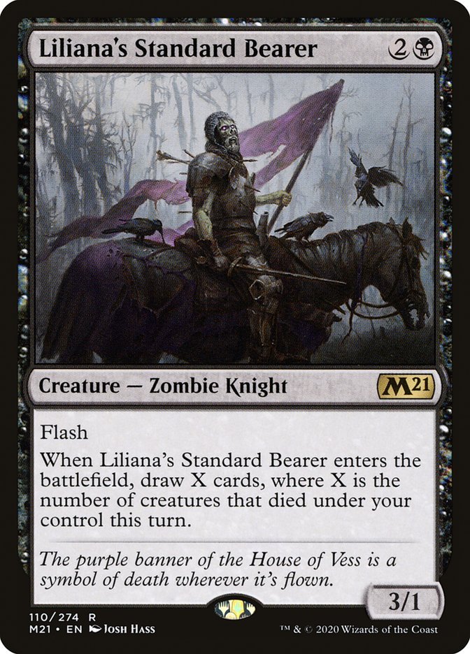 Liliana's Standard Bearer [Core Set 2021] - Card Brawlers