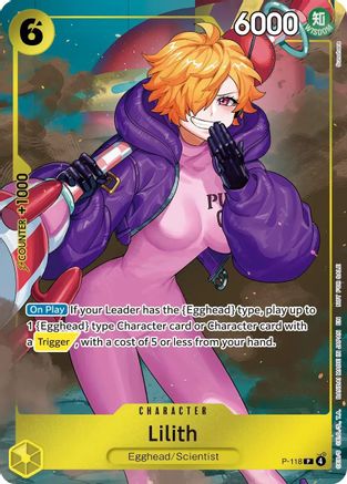 Lilith (Event Pack Vol. 9) (P-118) - One Piece Promotion Cards Foil - Card Brawlers