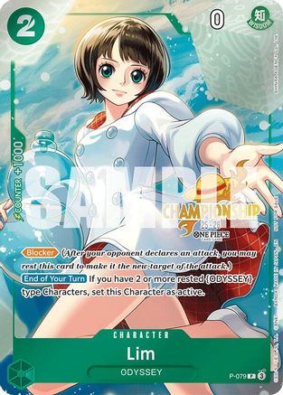Lim (CS 25-26 Event Pack) (P-079) - One Piece Promotion Cards Foil - Card Brawlers