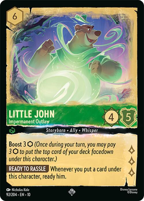 Little John - Impermanent Outlaw (92/204) [Whispers in the Well] - Card Brawlers
