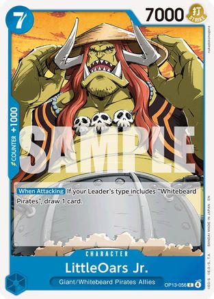 LittleOars Jr. (OP13-056) - Carrying On His Will - Card Brawlers