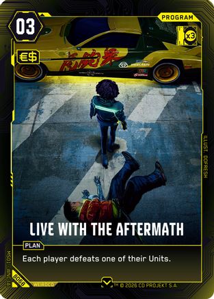 Live with the Aftermath (B068) - Welcome to Night City Beta - Card Brawlers