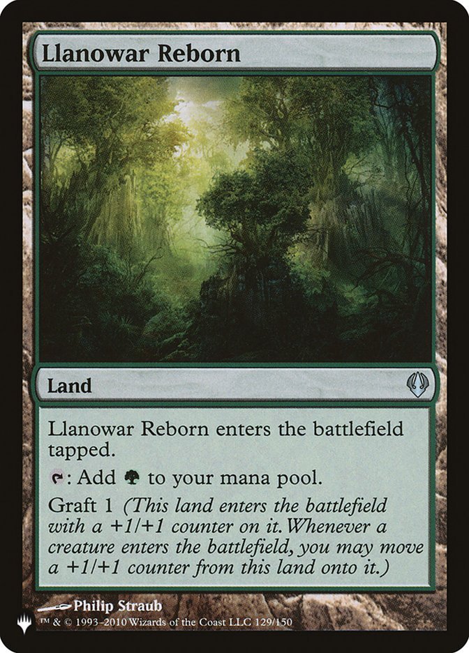 Llanowar Reborn [The List] - Card Brawlers