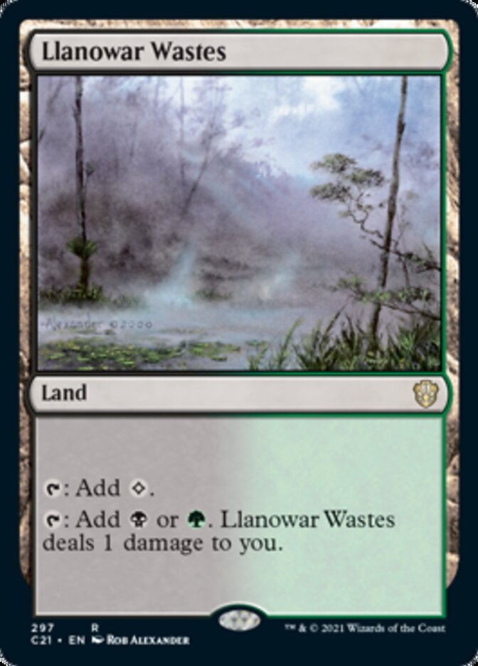 Llanowar Wastes [Commander 2021] - Card Brawlers