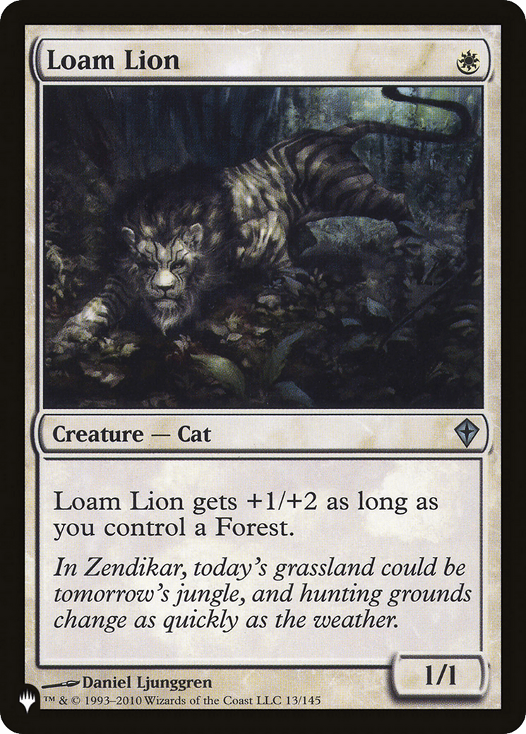Loam Lion [The List] - Card Brawlers