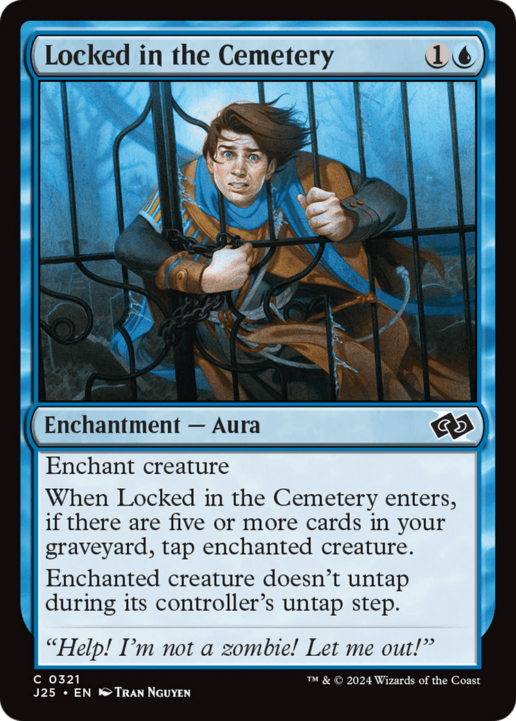 Locked in the Cemetery [Foundations Jumpstart] - Card Brawlers
