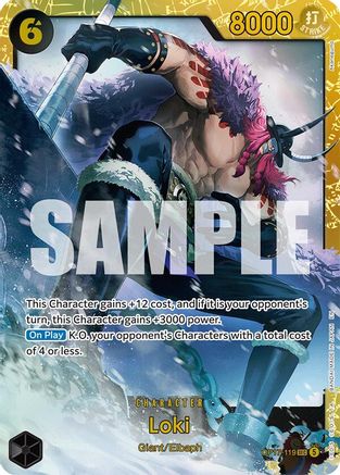Loki (OP17-119) - The World's Strongest Warriors Foil - Card Brawlers