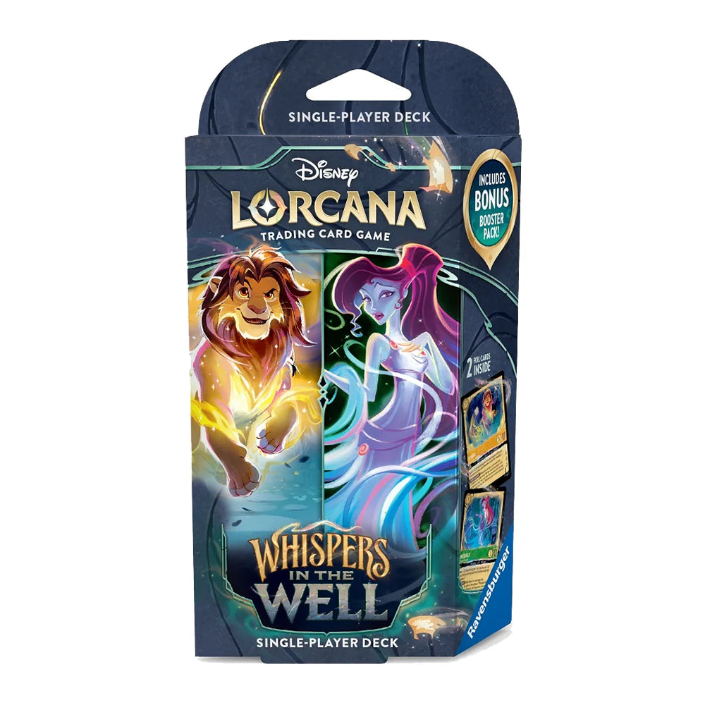 Disney Lorcana - Whispers in the Well - Starter Decks - Universal Distribution - Card Brawlers | Quebec | Canada |