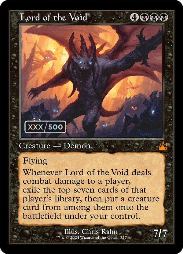 Lord of the Void (Retro) (Serialized) [Ravnica Remastered] - Card Brawlers