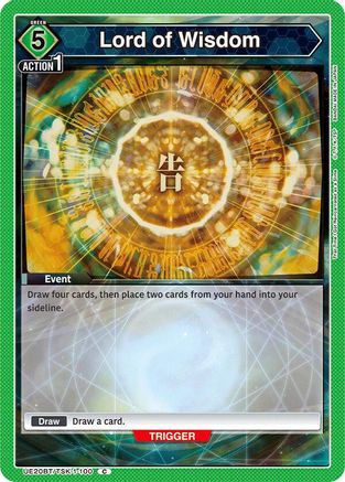 Lord of Wisdom (UE20BT/TSK-1-100) - UE20BT That Time I Got Reincarnated as a Slime - Card Brawlers
