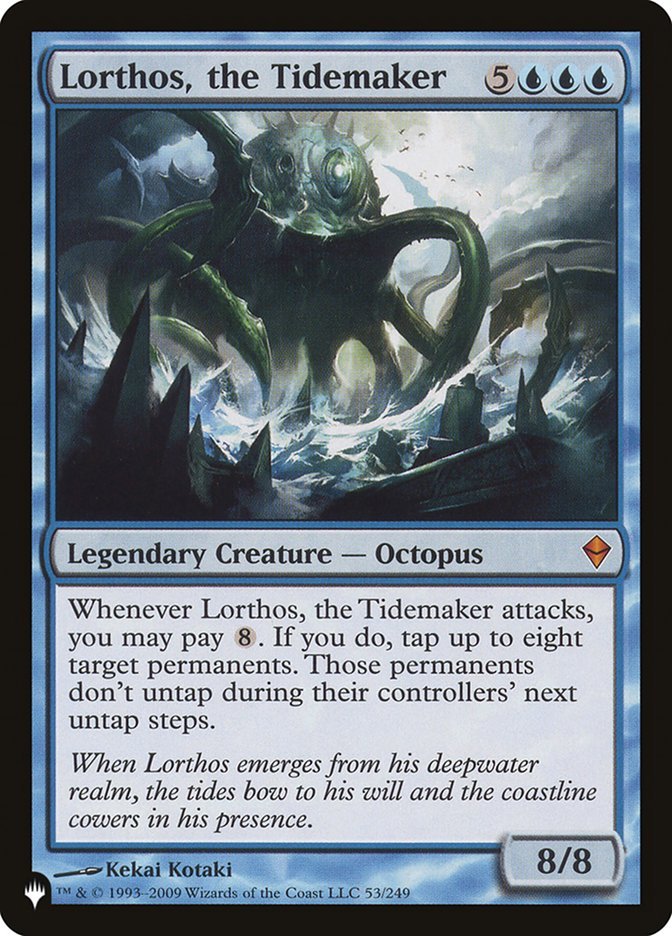 Lorthos, the Tidemaker [The List] - Card Brawlers