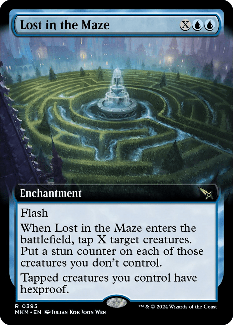 Lost in the Maze (Extended Art) [Murders at Karlov Manor] - Card Brawlers