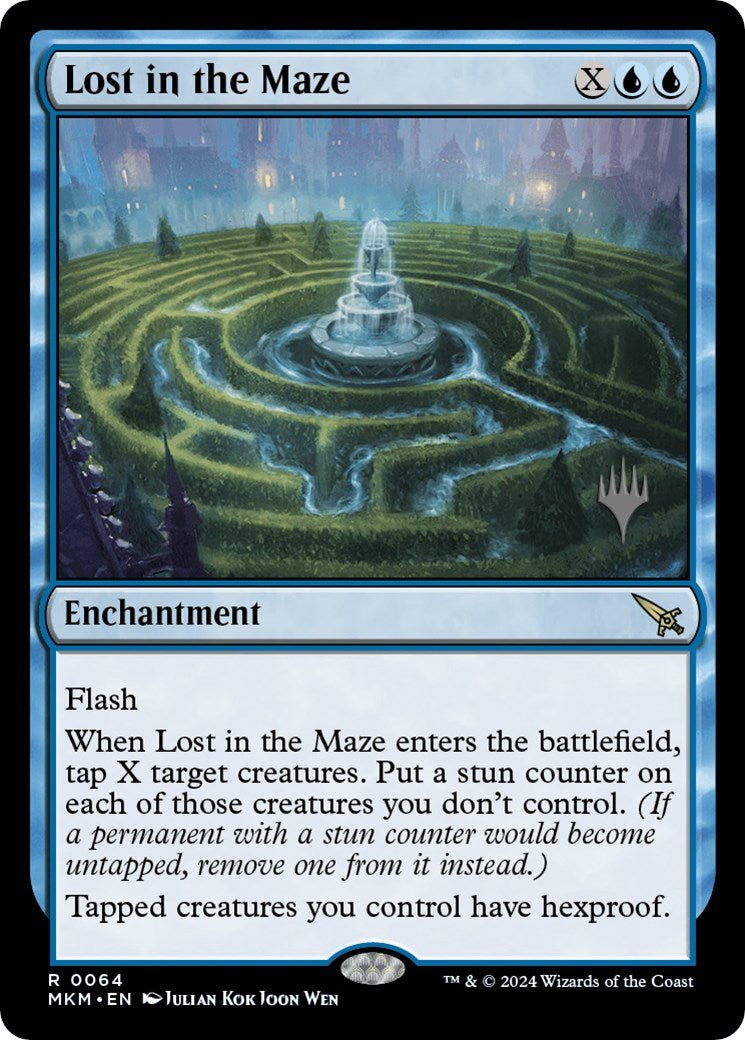 Lost in the Maze (Promo Pack) [Murders at Karlov Manor Promos] - Card Brawlers