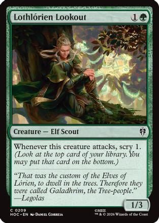 Lothlorien Lookout (HOC-209) - The Hobbit: Eternal-Legal - Card Brawlers