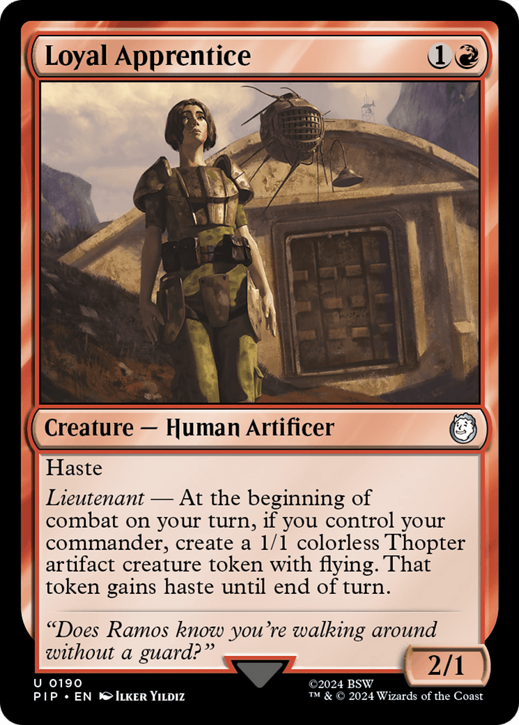 Loyal Apprentice [Fallout] - Card Brawlers