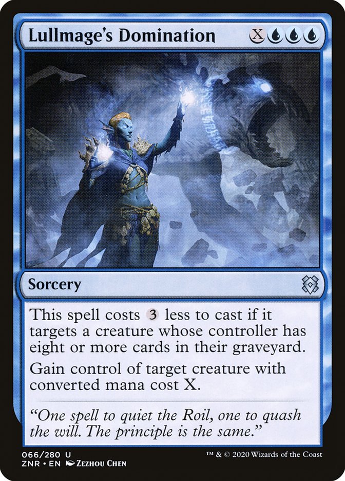 Lullmage's Domination [Zendikar Rising] - Card Brawlers
