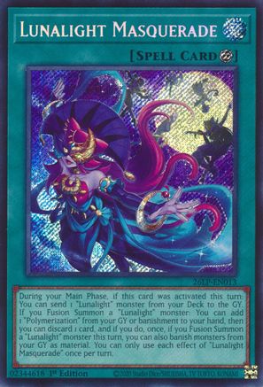 Lunalight Masquerade (Secret Rare) (26LP-EN013) - Limited Pack World Championship 2026 1st Edition - Card Brawlers