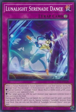 Lunalight Serenade Dance (LAVD-ENL28) - Legendary Arc-V Decks 1st Edition - Card Brawlers