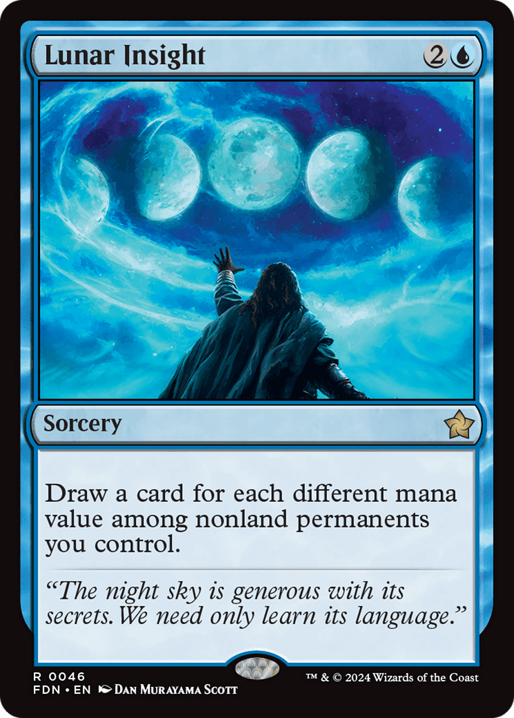 Lunar Insight [Foundations] - Card Brawlers